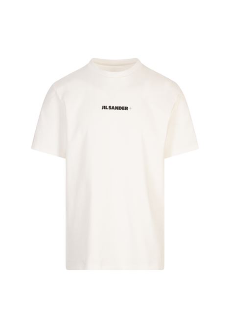 T-Shirt in Jersy Di Cotone Leggero  Porcelain JIL SANDER | J47GC0156-J20103102